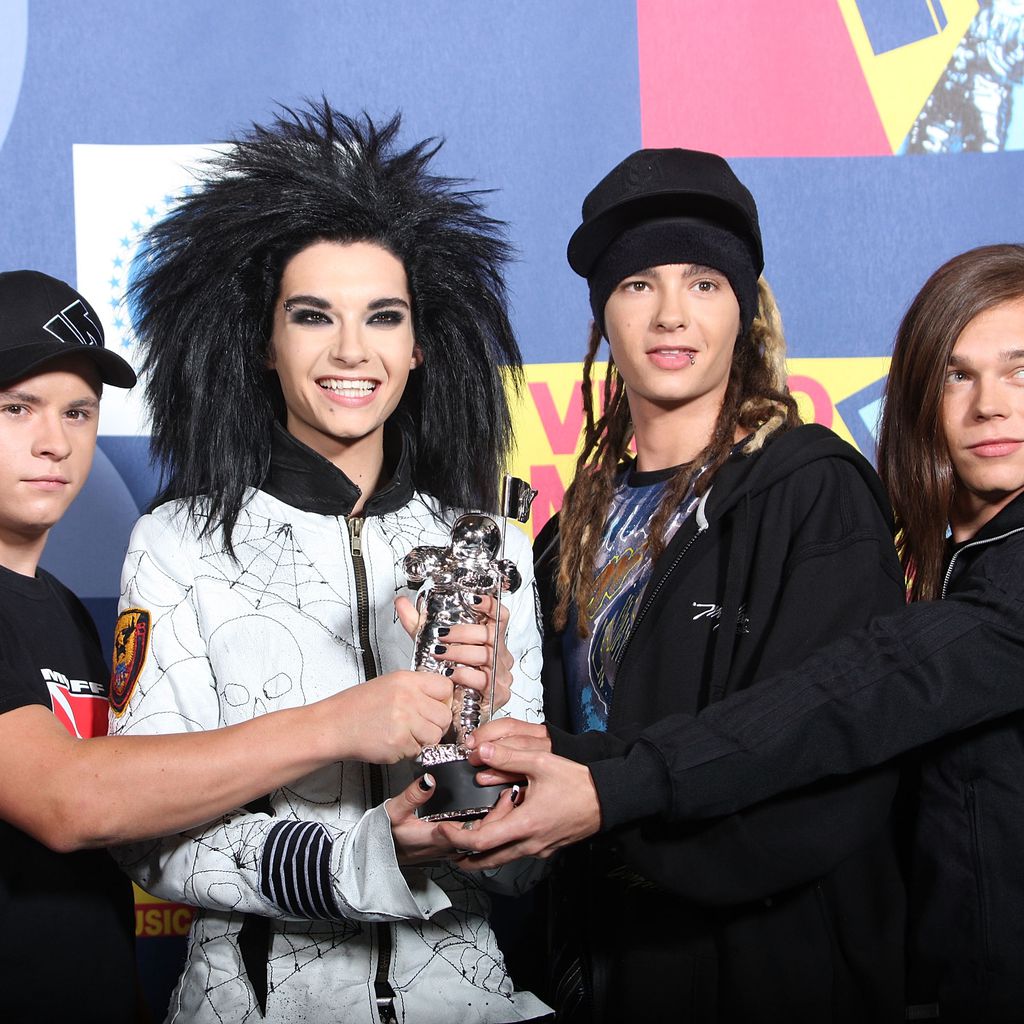 Tokio Hotel bei den MTV Video Music Awards im September 2008 in Los Angeles