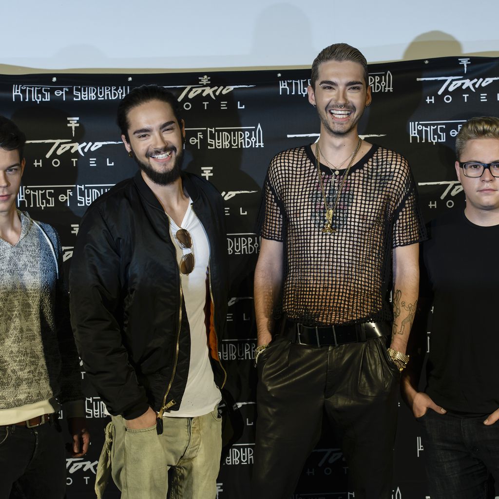 Georg, Tom, Bill und Gustav von Tokio Hotel im Oktober 2014