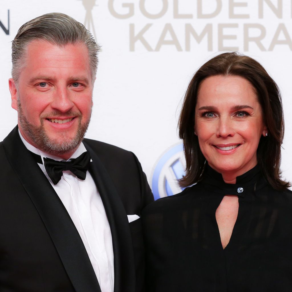 Tom Bierbaumer und Désirée Nosbusch bei der Goldenen Kamera 2019