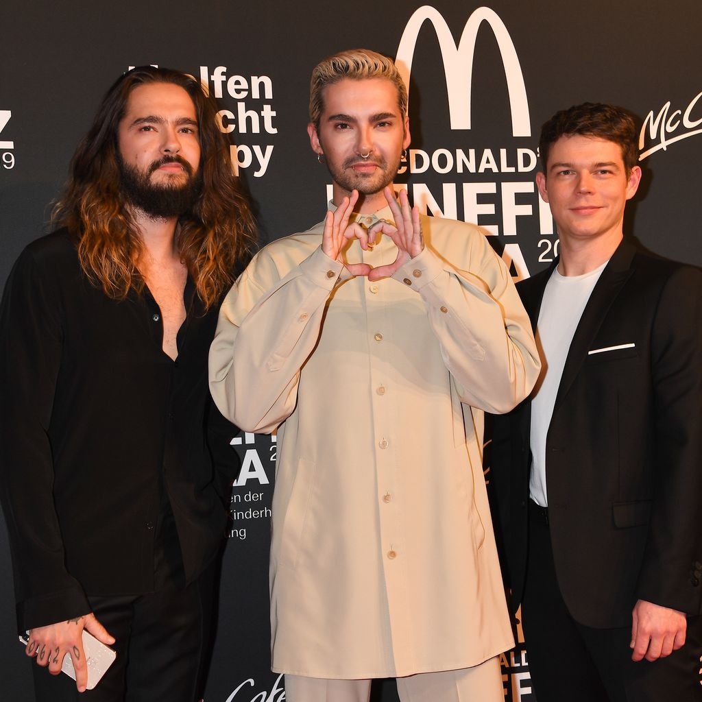 Tom, Bill Kaulitz und Georg Listing, 2019