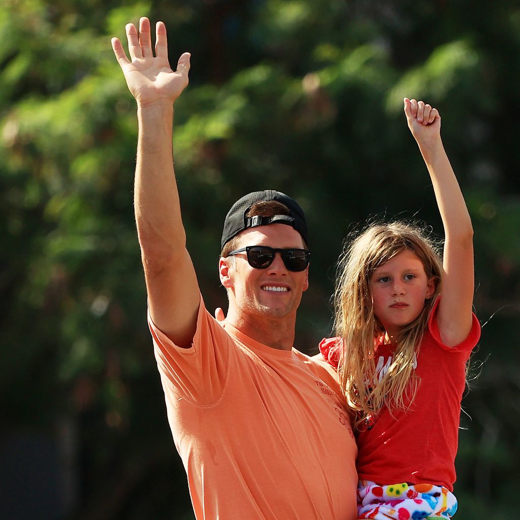 Tom Brady mit seiner Tochter Vivian