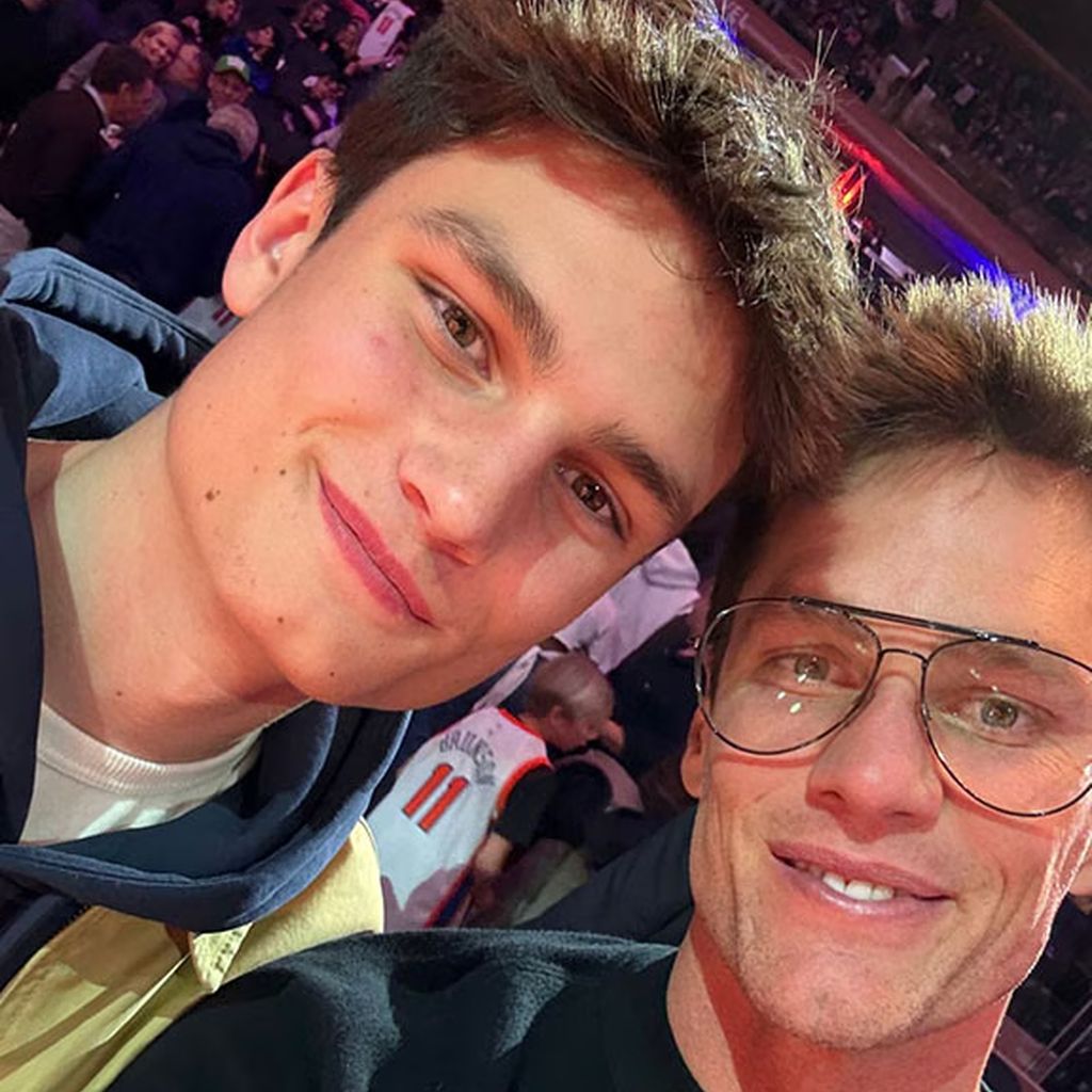 Tom Brady mit seinem Sohn Jack, November 2024
