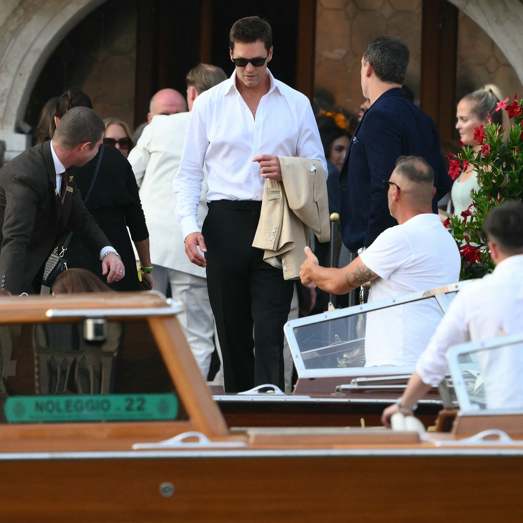 Tom Brady in Venedig zu Gast bei der Bezos-Sánchez-Hochzeit