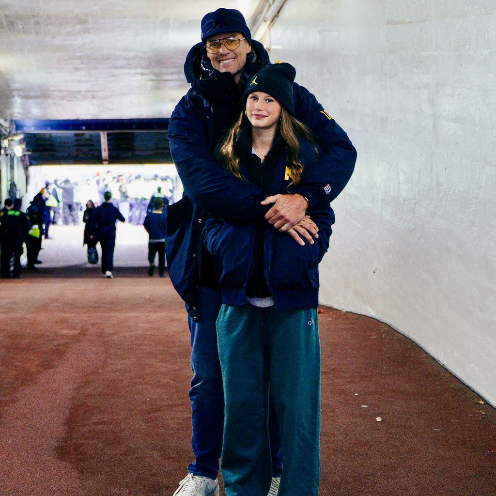 Tom Brady und seine Tochter Vivian Lake