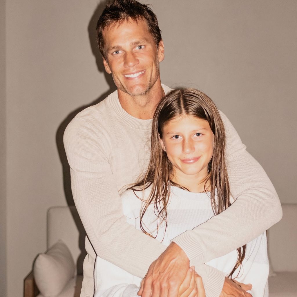 Tom Brady und seine Tochter Vivian Lake