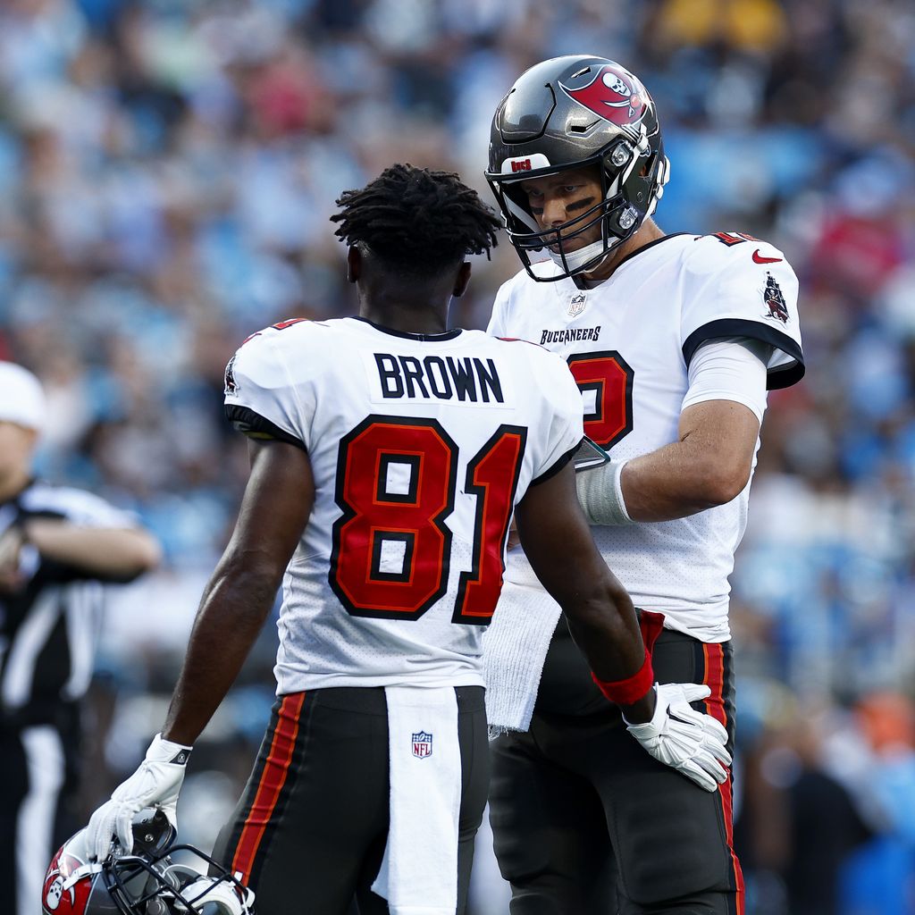 Tom Brady und Antonio Brown