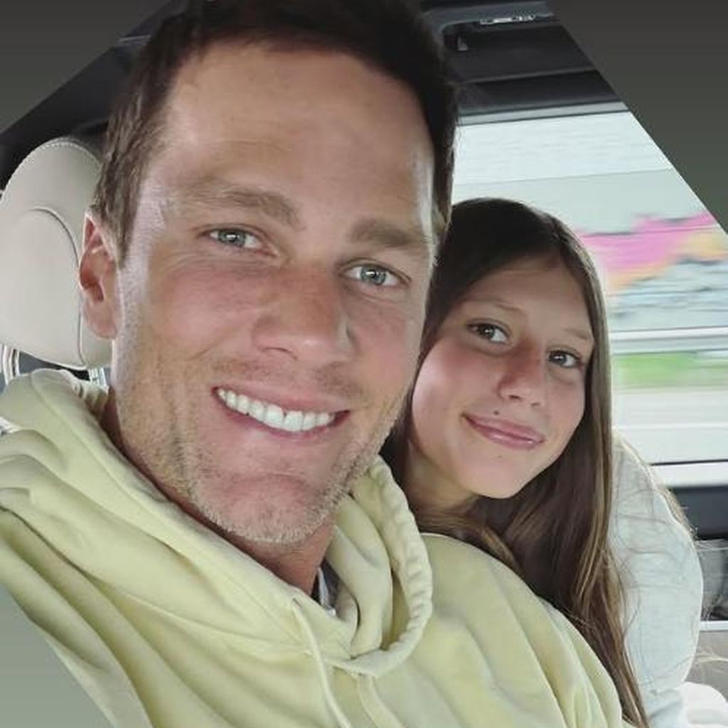 Tom Brady und seine Tochter Vivian