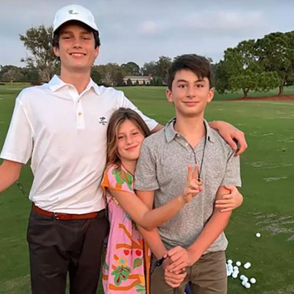 Tom Bradys Kinder John, Vivian und Benjamin