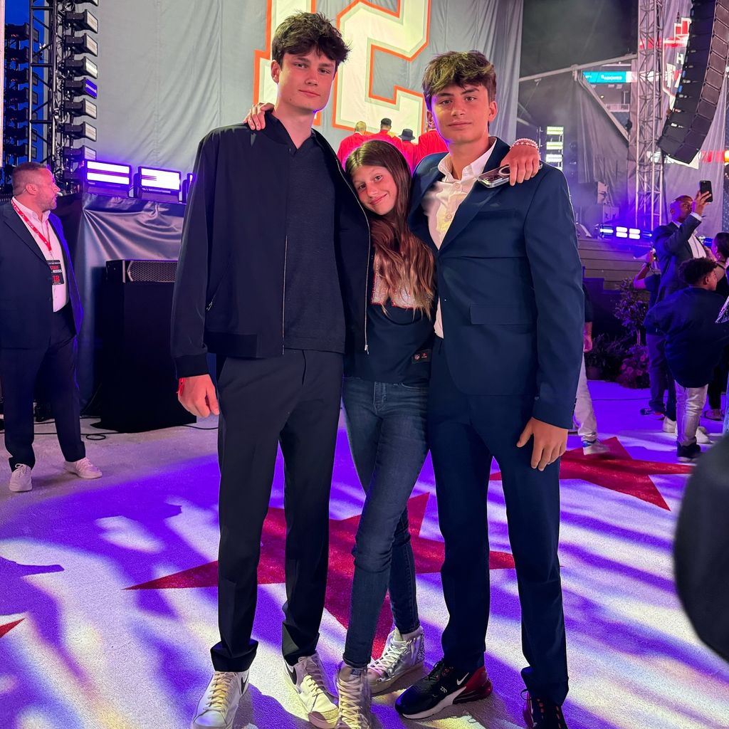Tom Bradys Kids, Jack, Vivien und Benjamin
