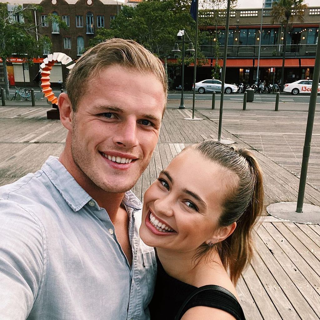 Tom Burgess und Tahlia Giumelli