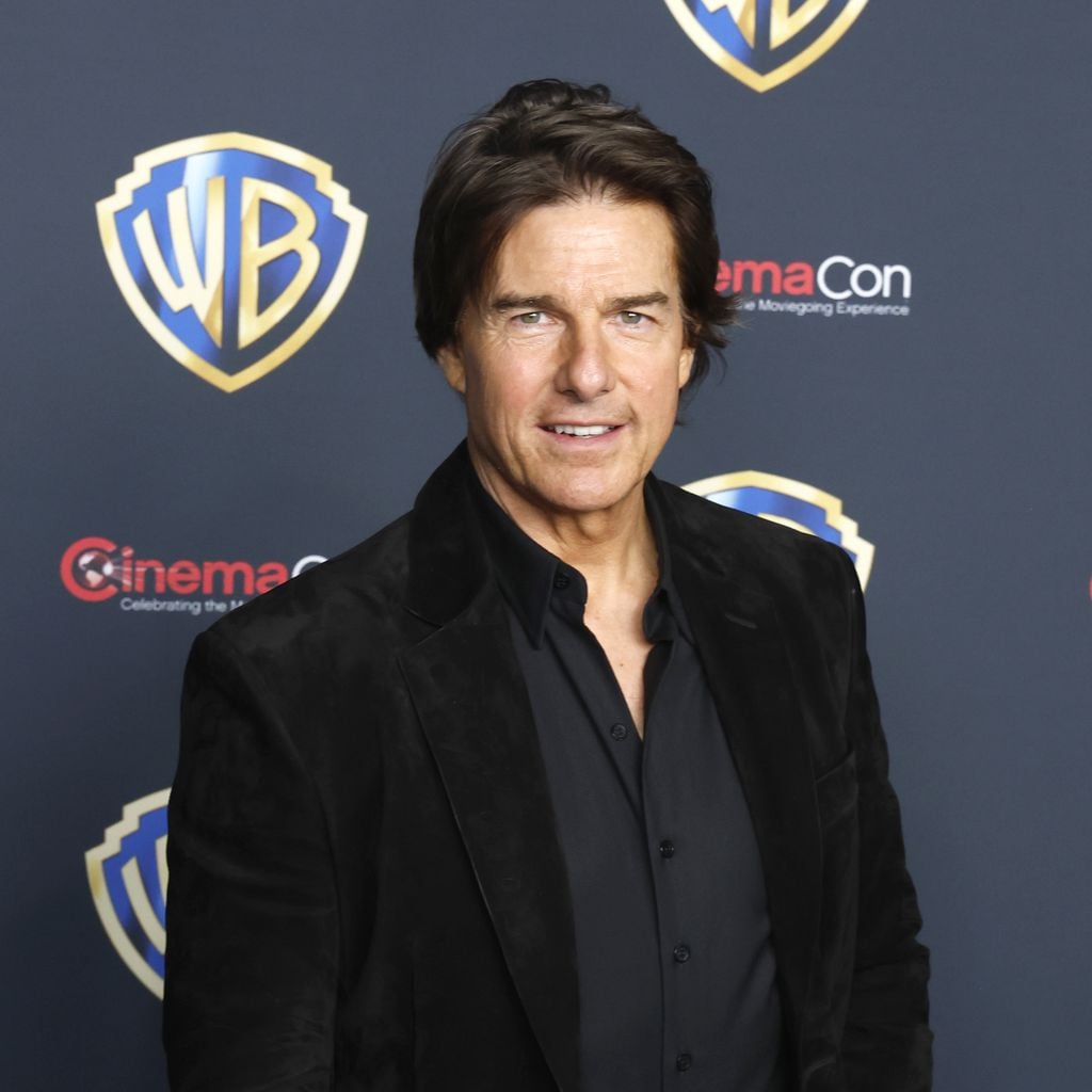 Tom Cruise bei der Warner Bros.-Präsentation während der CinemaCon in Las Vegas, wirbt für den Film "Digger"