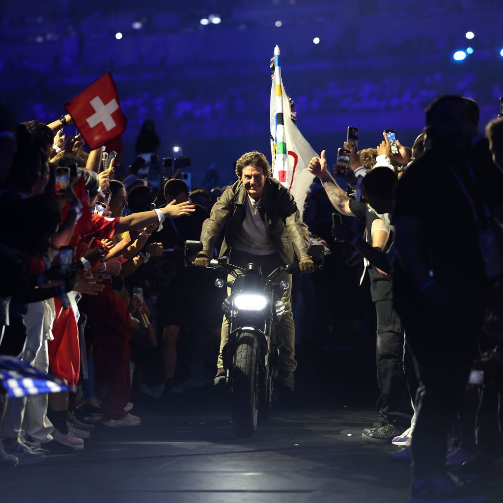 Tom Cruise bei der Olympia-Abschlussfeier