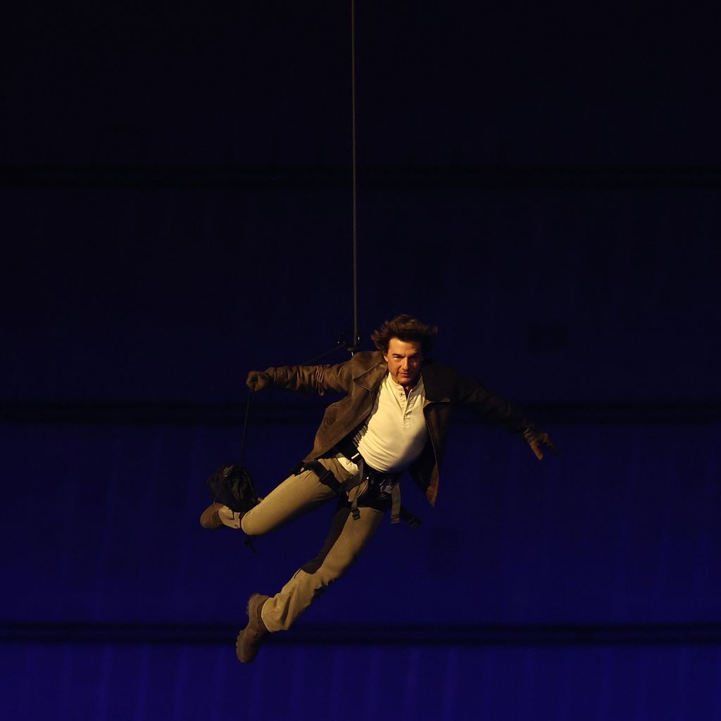 Tom Cruise bei der Olympia-Abschlussfeier