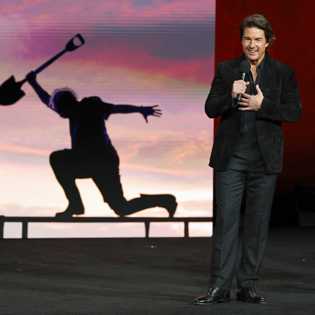 Tom Cruise stellt bei der CinemaCon im Dolby Colosseum den kommenden Film "Digger" für Warner Bros. vor