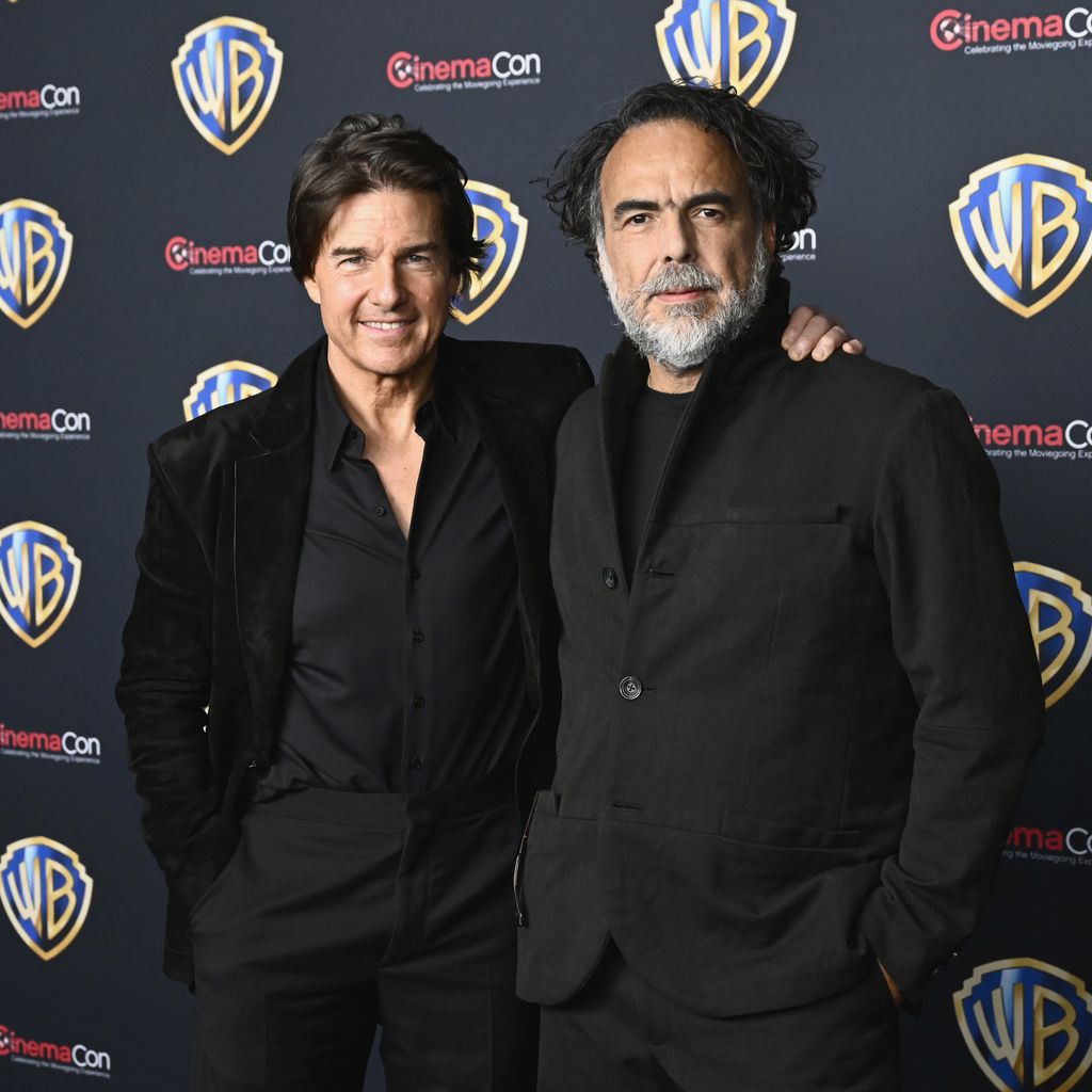 Tom Cruise und Alejandro González Iñárritu bei der CinemaCon 2026 in Las Vegas