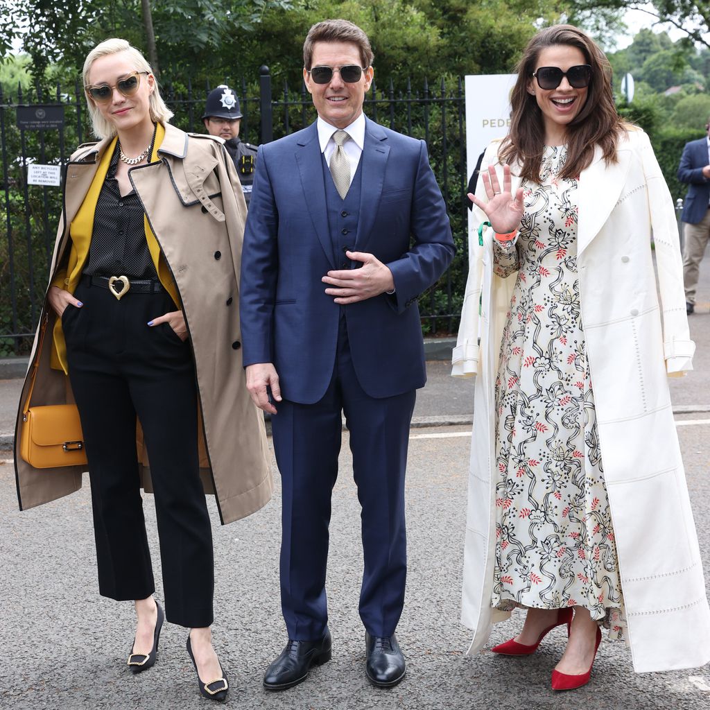 Tom Cruise und Hayley Atwell in Wimbledon
