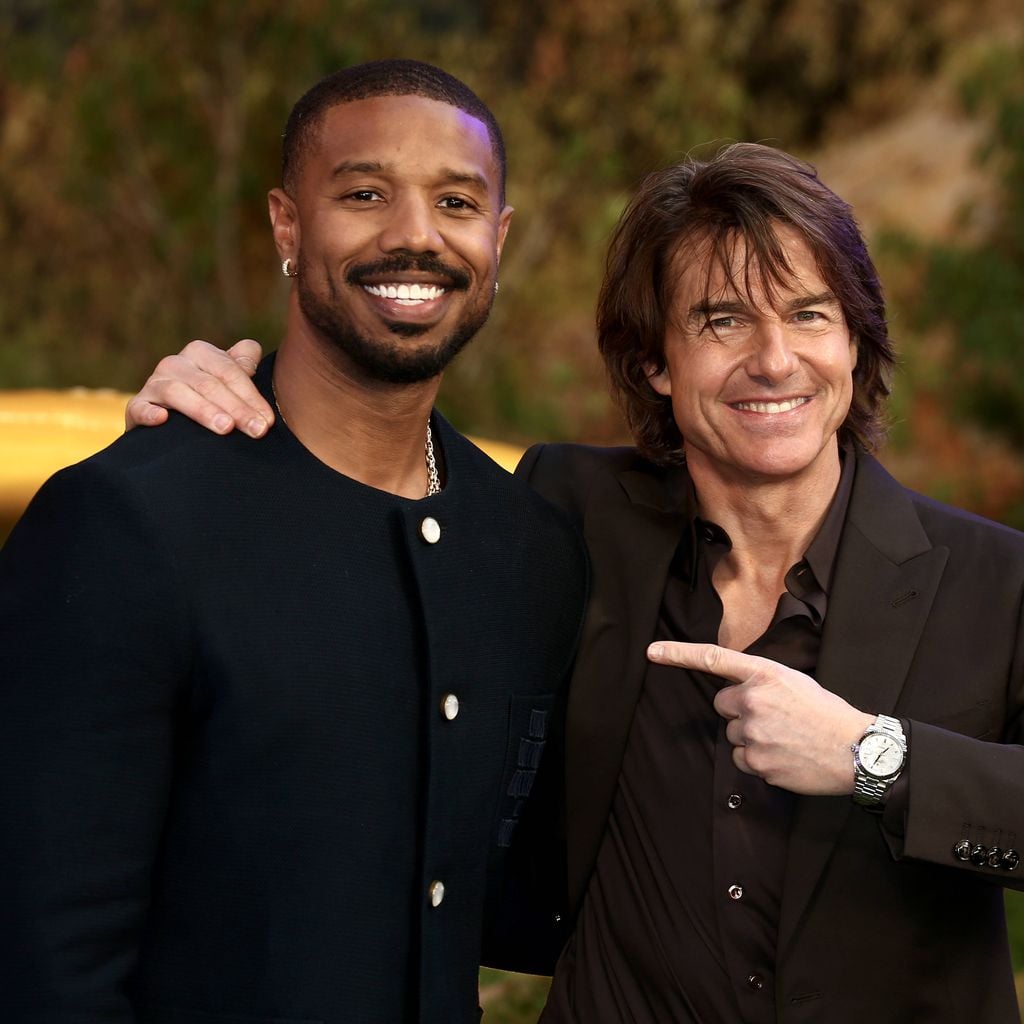 Tom Cruise und Michael B. Jordan bei der Premiere von "Mission: Impossible – The Final Reckoning" in London