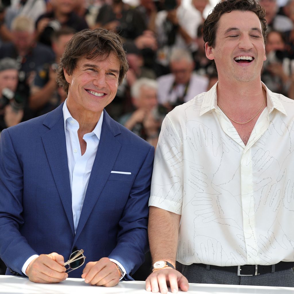Tom Cruise und Miles Teller, "Top Gun"-Stars