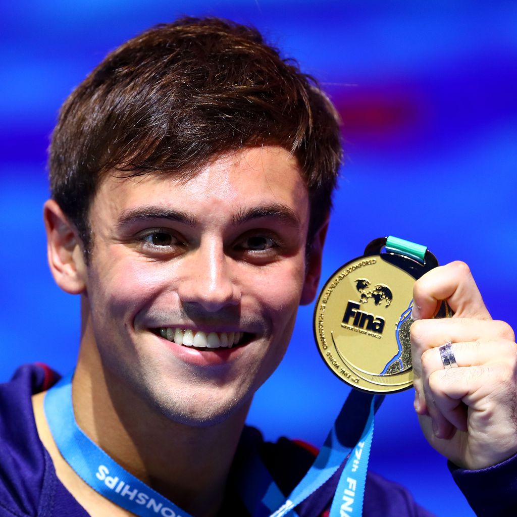 Tom Daley bei der Turmspring-WM in Budapest 2017