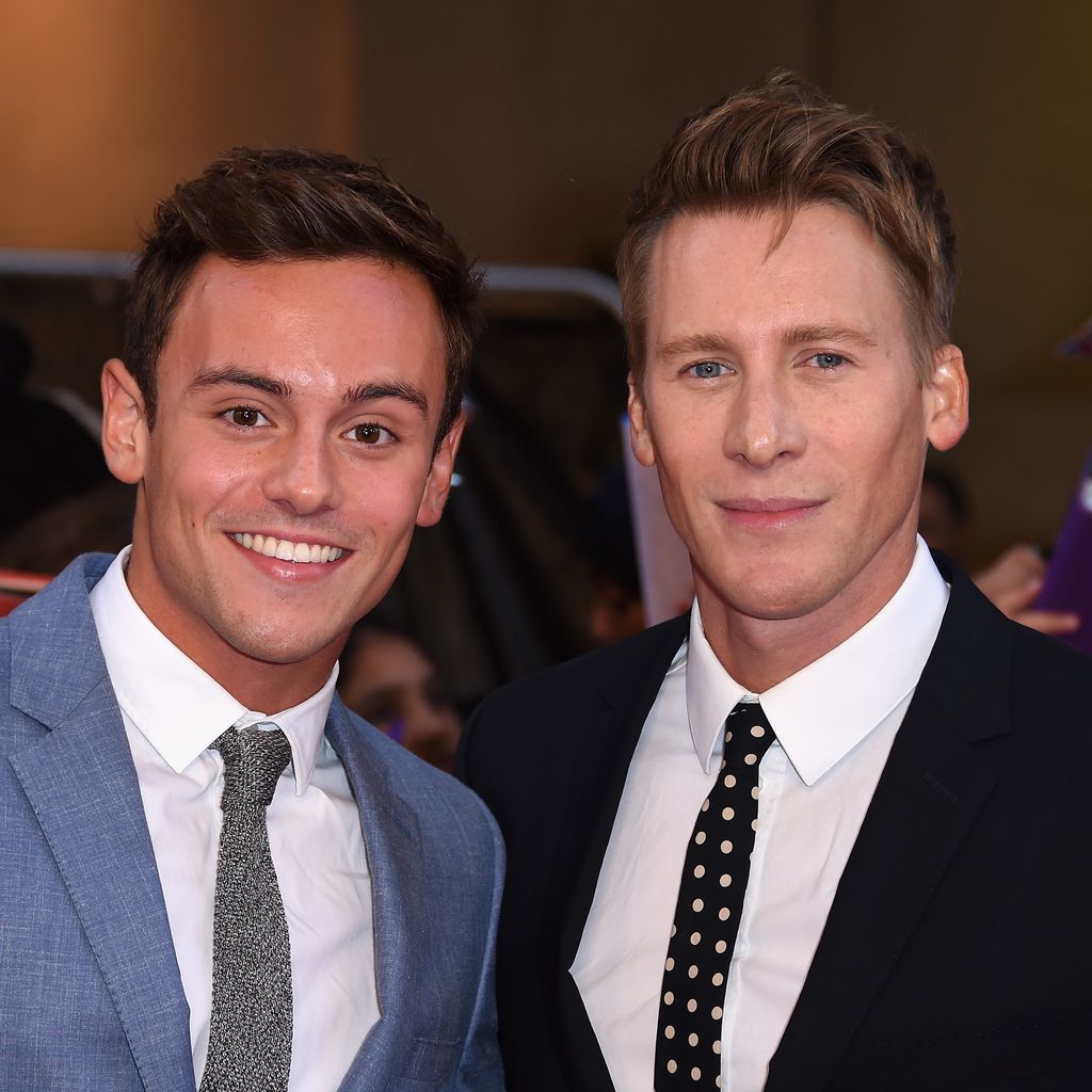 Tom Daley und Dustin Lance Black in London