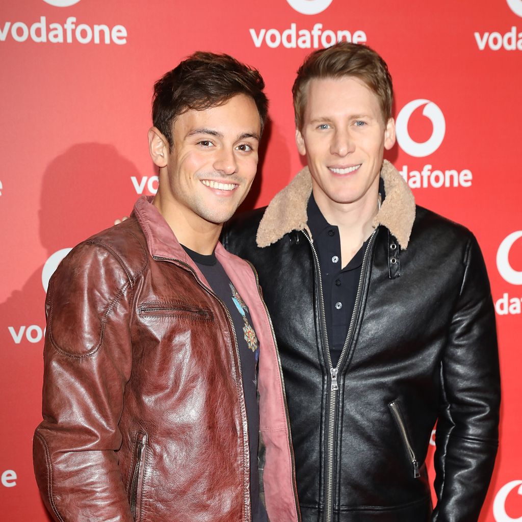 Tom Daley und Dustin Lance Black bei dem New Vodafone Passes Launch in London 2017