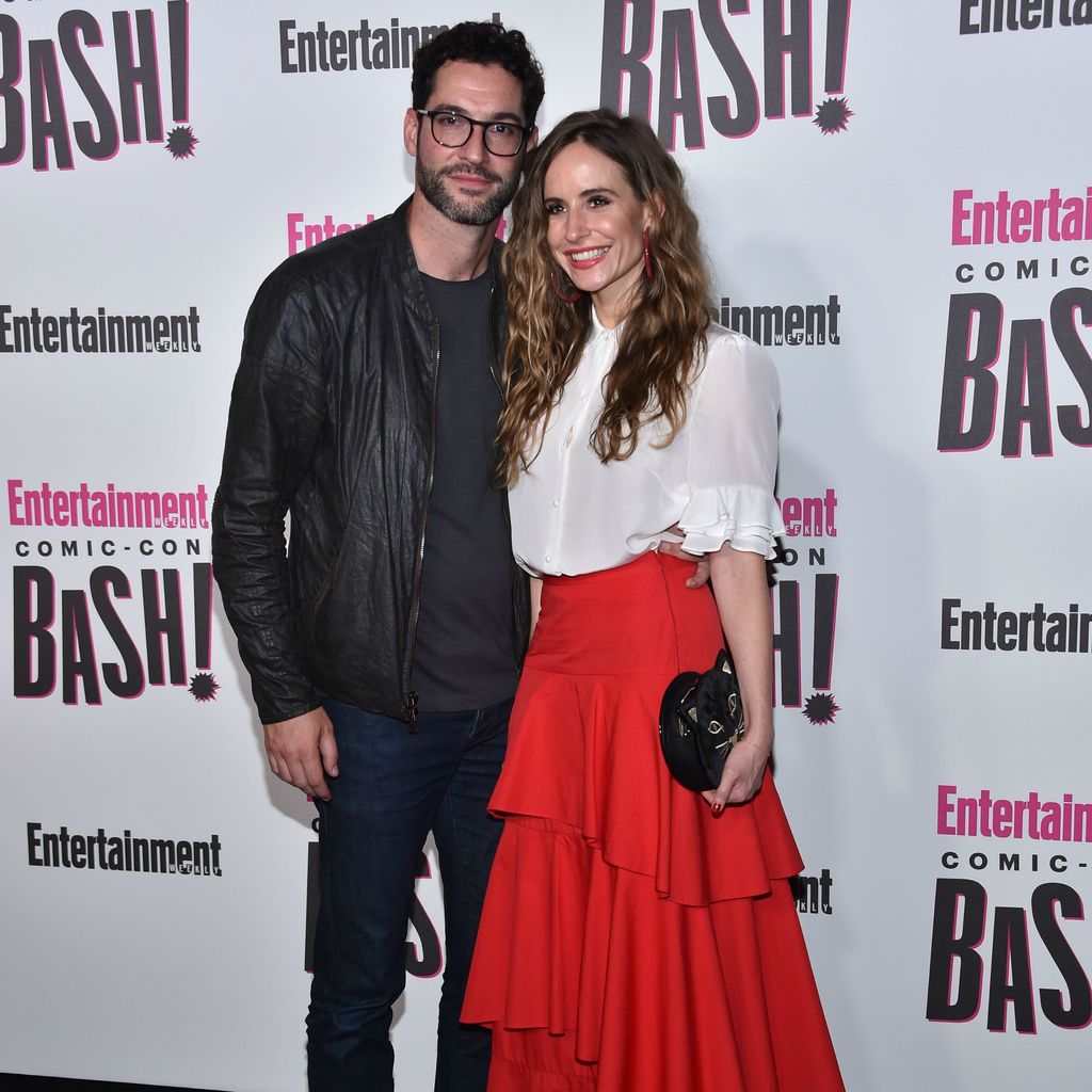 Tom Ellis mit seiner Frau Meaghan Oppenheimer im Juli 2018