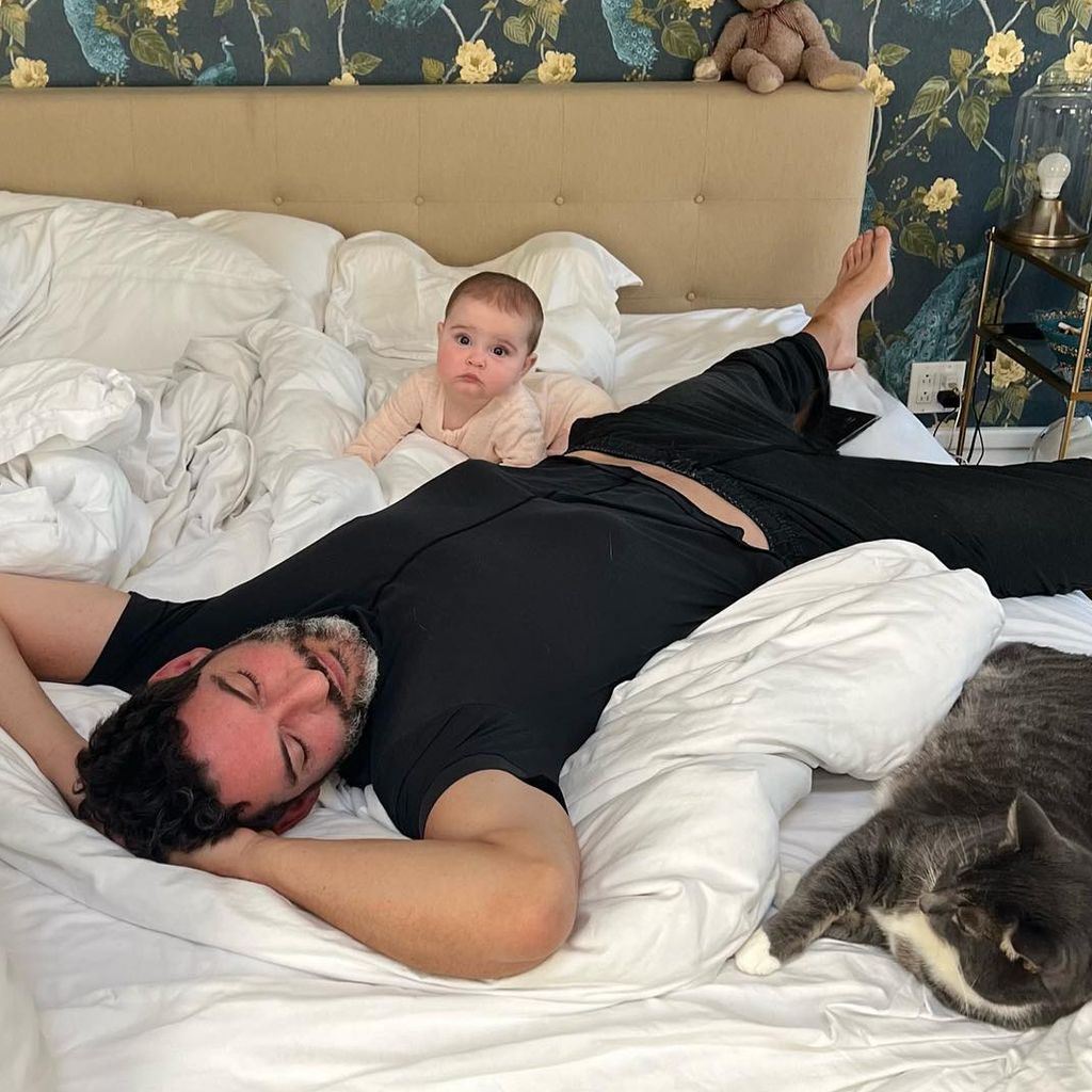Tom Ellis mit Tochter Dolly, Juli 2024