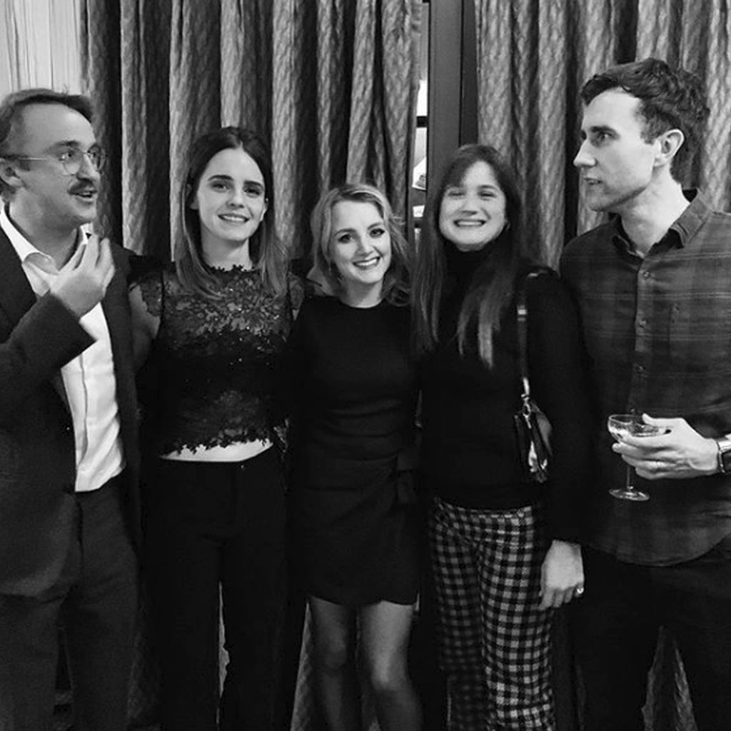 Tom Felton, Emma Watson, Evanna Lynch, Bonnie Wright und Matthew Lewis