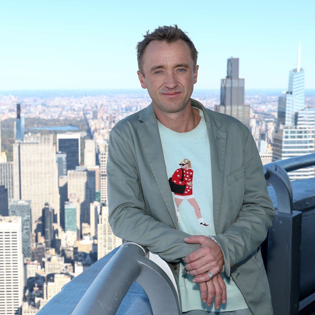 Tom Felton auf dem Empire State Building