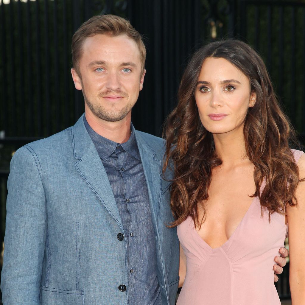 Tom Felton und Jade Olivia beim Burberry-Event "London in Los Angeles", 16. April 2015