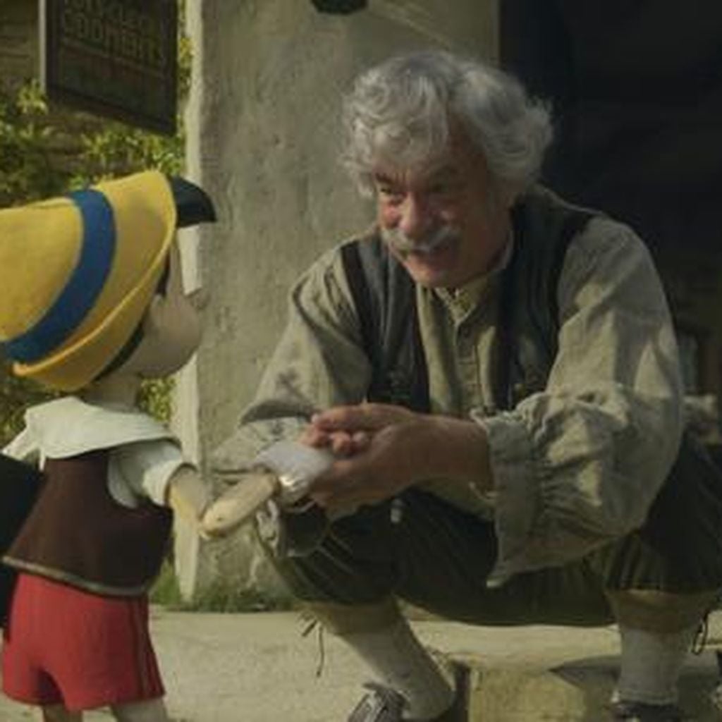 Tom Hanks als Meister Geppetto in "Pinocchio", 2022