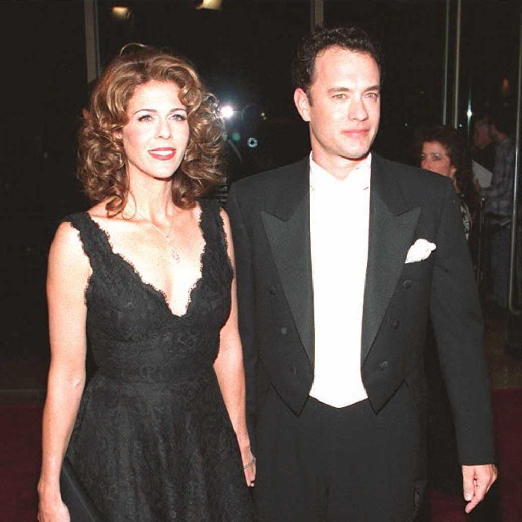 Tom Hanks und Rita Wilson beim AFI-Bankett, 1995