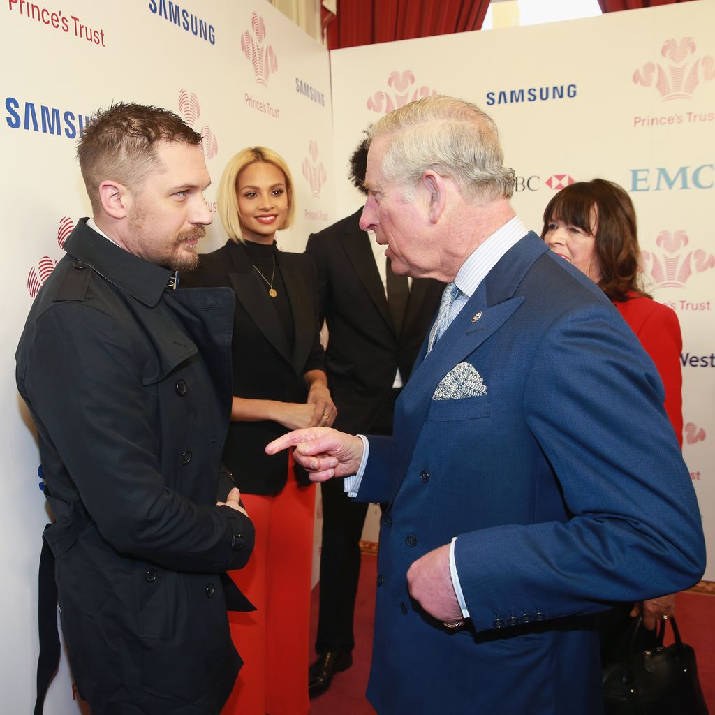 Prinz Charles und Tom Hardy