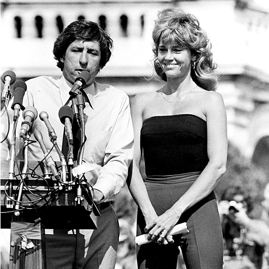 Tom Hayden und Jane Fonda, Mai 1979