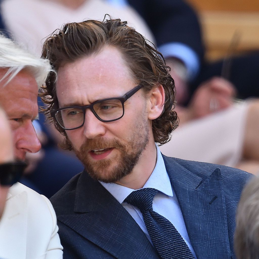 Tom Hiddleston beim Männerfinale in Wimbledon 2018
