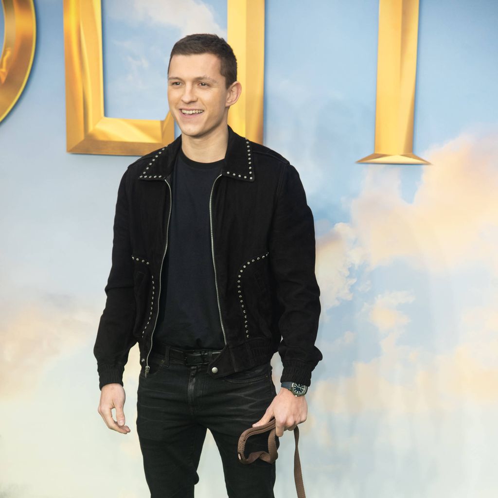Tom Holland und sein Hund Tessa, 2020