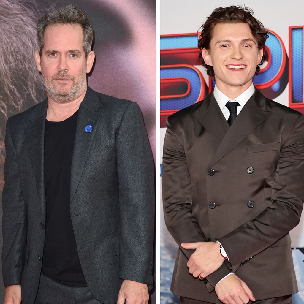Tom Hollander und Tom Holland Collage