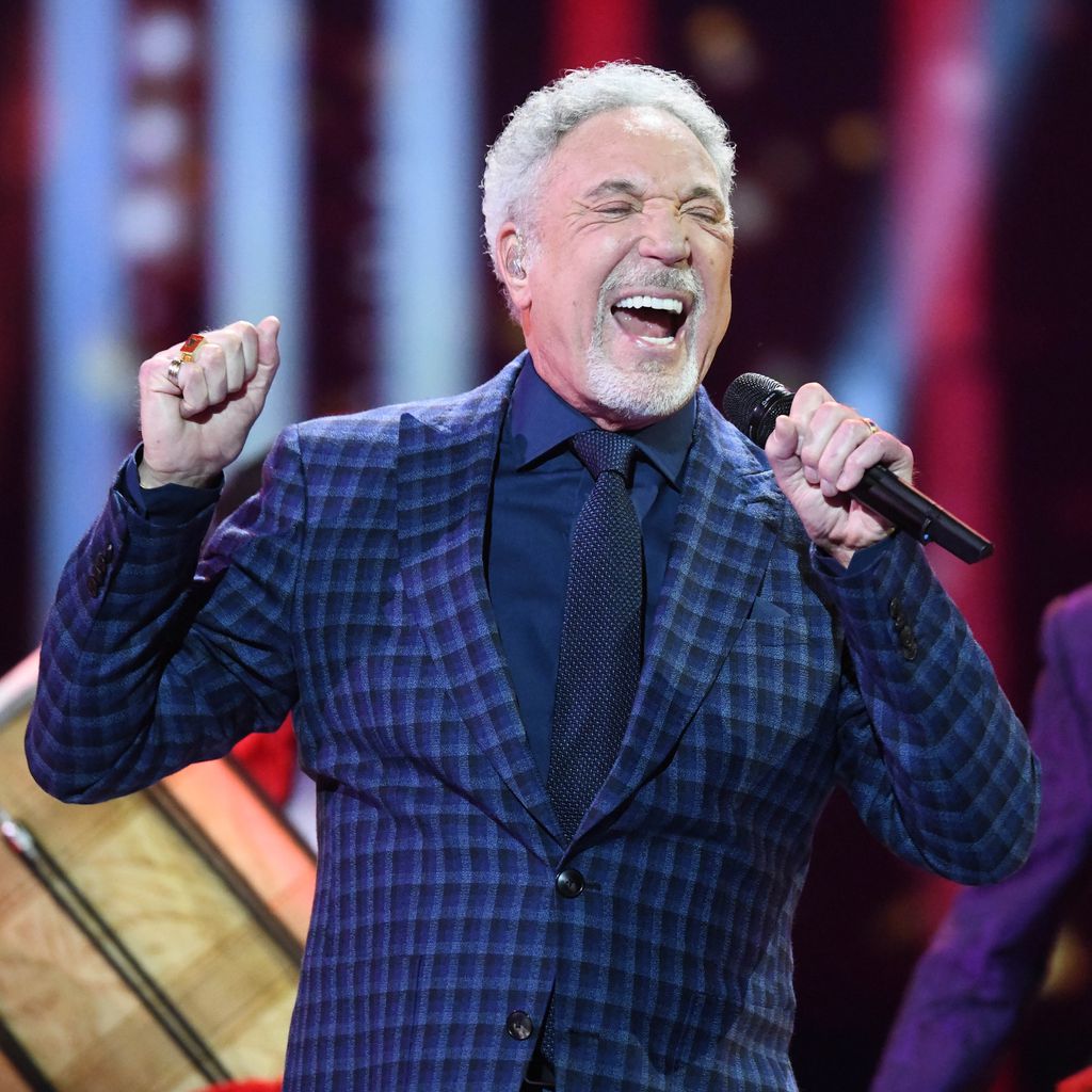 Tom Jones bei einem Auftritt 2018