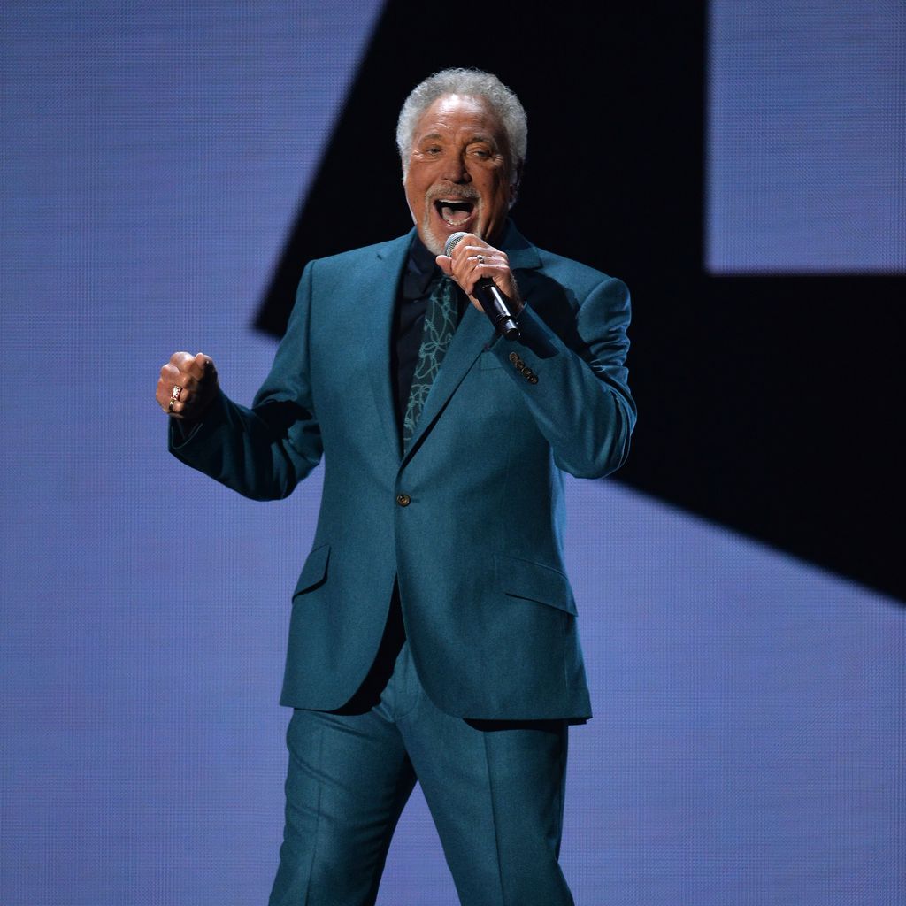 Tom Jones bei einem Auftritt in London