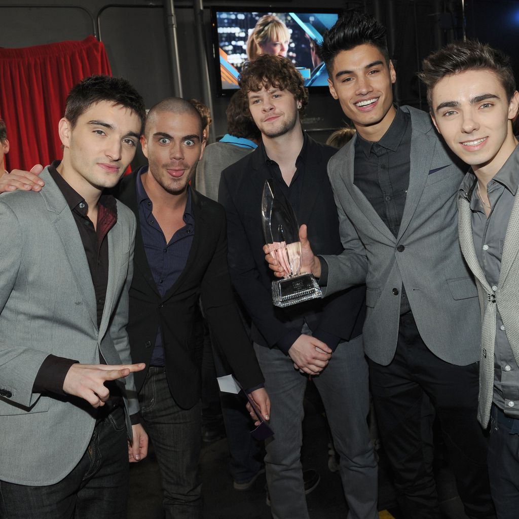 Tom Parker, Max George, Jay McGuiness, Siva Kaneswaran und Nathan Sykes