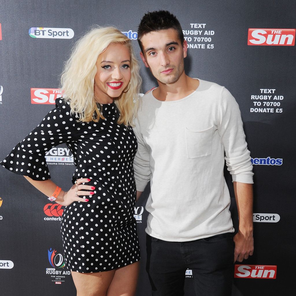 Tom Parker mit seiner Frau Kelsey