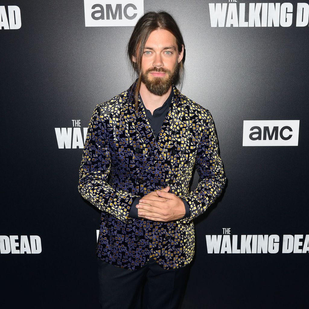 Tom Payne auf der AMC Premiere zur neunten Staffel von "The Walking Dead", Los Angeles, 2018