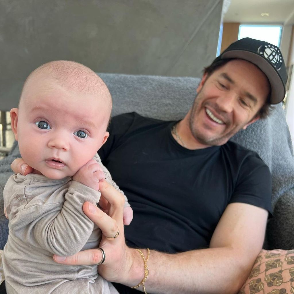 Tom Pelphrey mit seiner Tochter Matilda