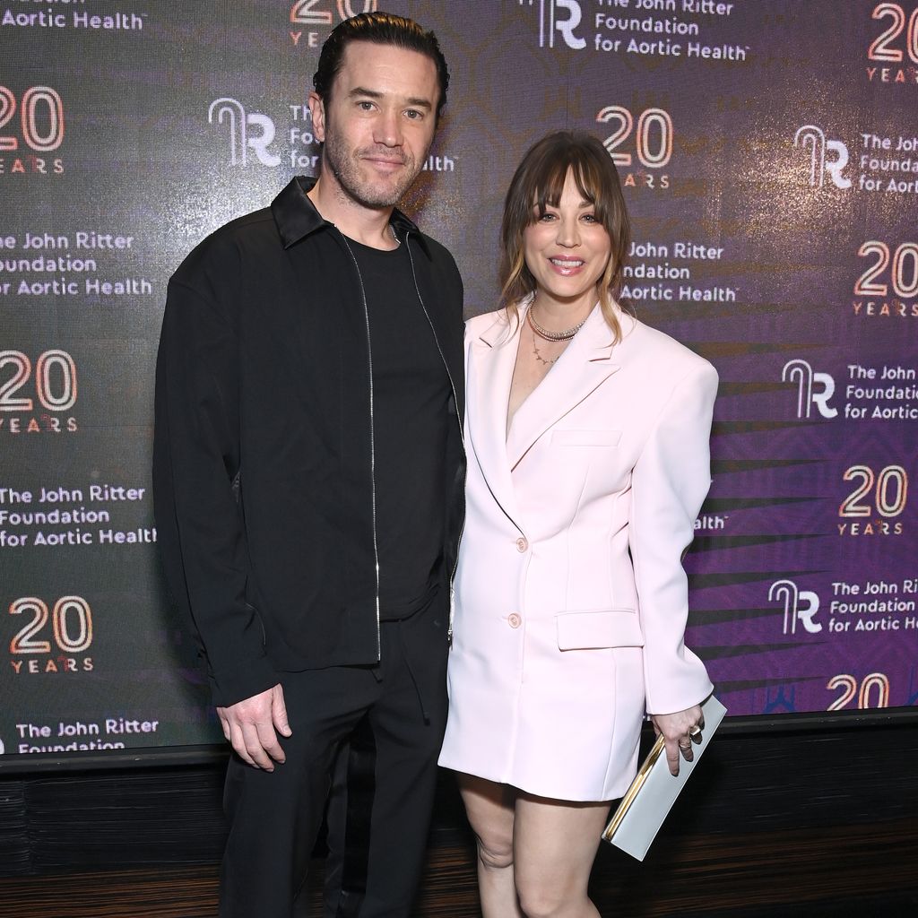 Tom Pelphrey und Kaley Cuoco im Mai 2023