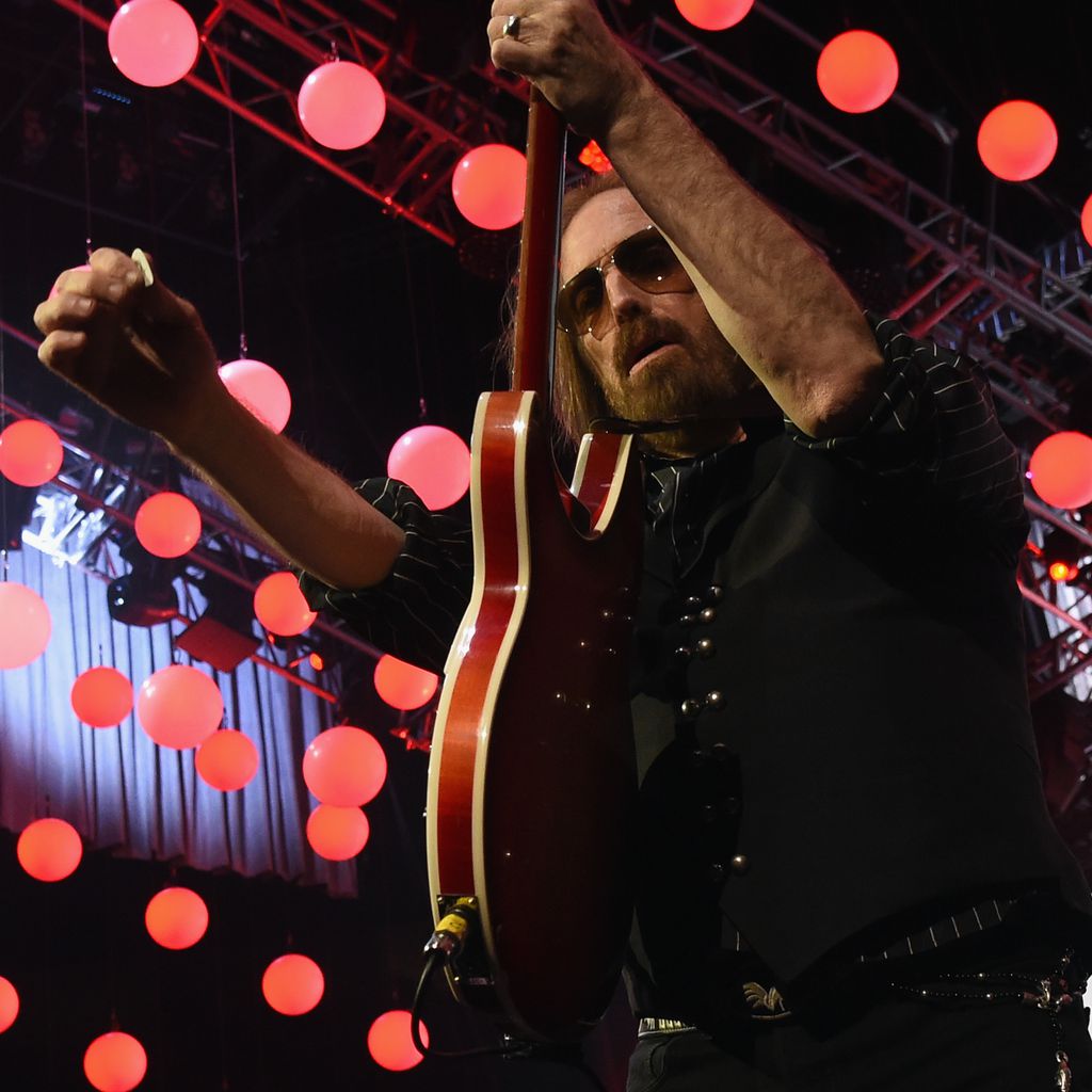 Tom Petty beim einem Auftritt in Nashville im April 2017