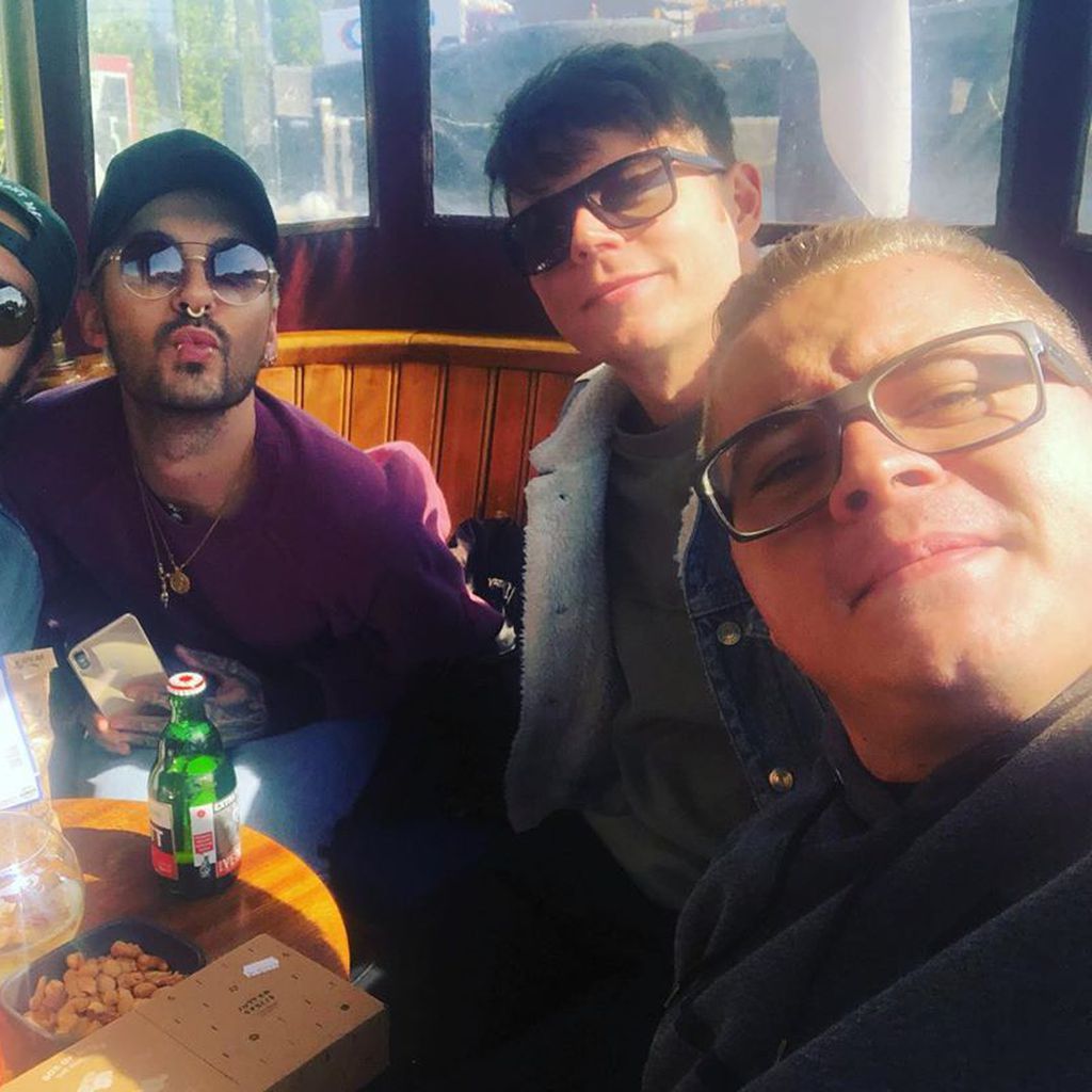 Tom und Bill Kaulitz, Georg Listing und Gustav Schäfer 2019
