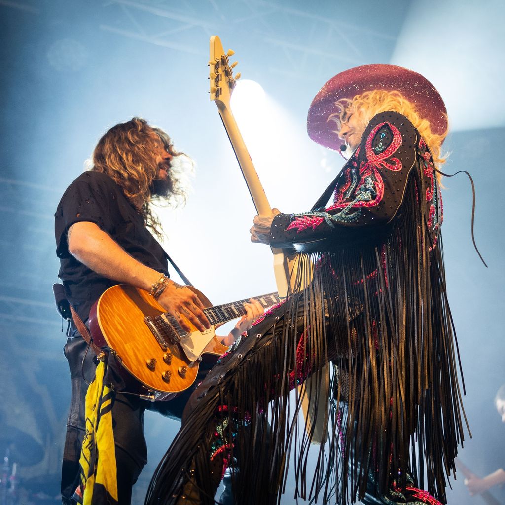 Tom Kaulitz und Bill Kaulitz auf dem Zeltfetival Ruhr in Witten, August 2023