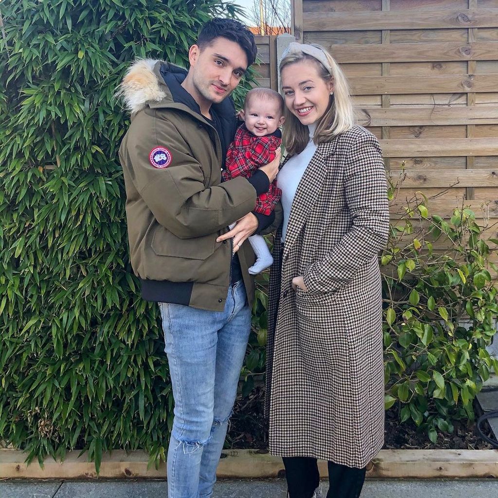 Tom und Kelsey Parker mit ihrer Tochter Aurelia