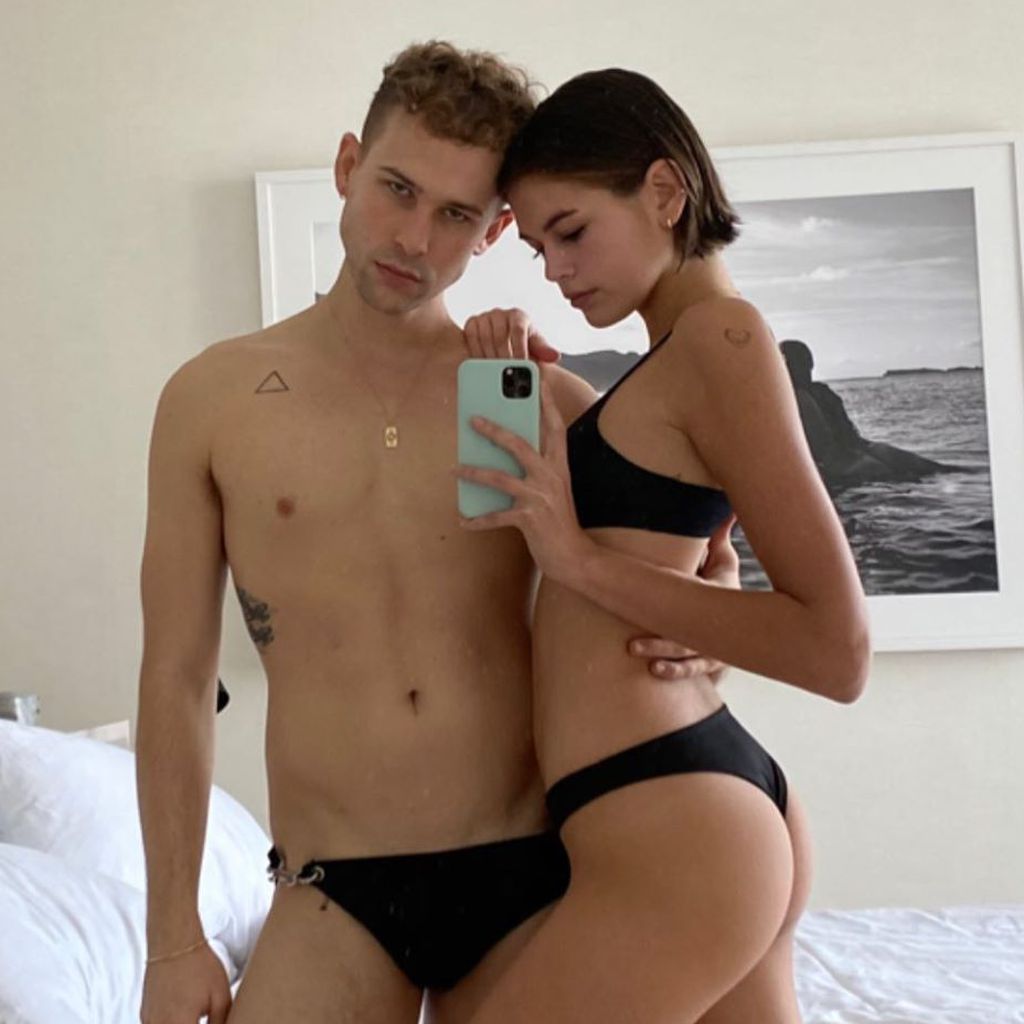 Tommy Dorfman und Kaia Gerber