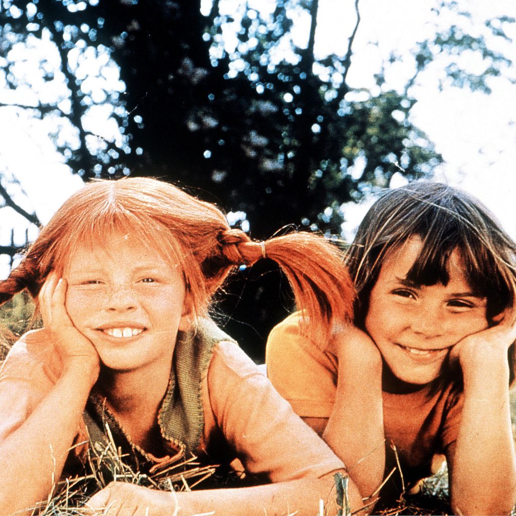 Tommy (Pär Sundberg), Pippi (Inger Nilsson) und Annika (Maria Persson) bei "Pippi Langstrumpf"